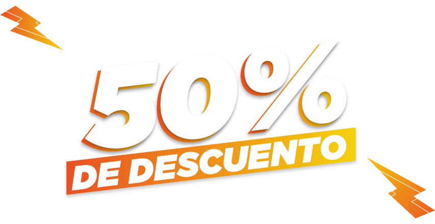 promocíon 50% yukids y coney jump